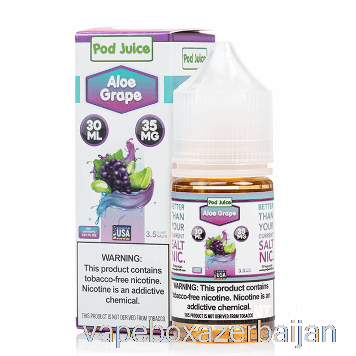 Vape Smoke Aloe Grape - Pod Juice - 30mL 20mg